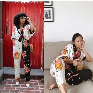 Farm Rio Jumpsuit Mixes Nanaju in Multi
